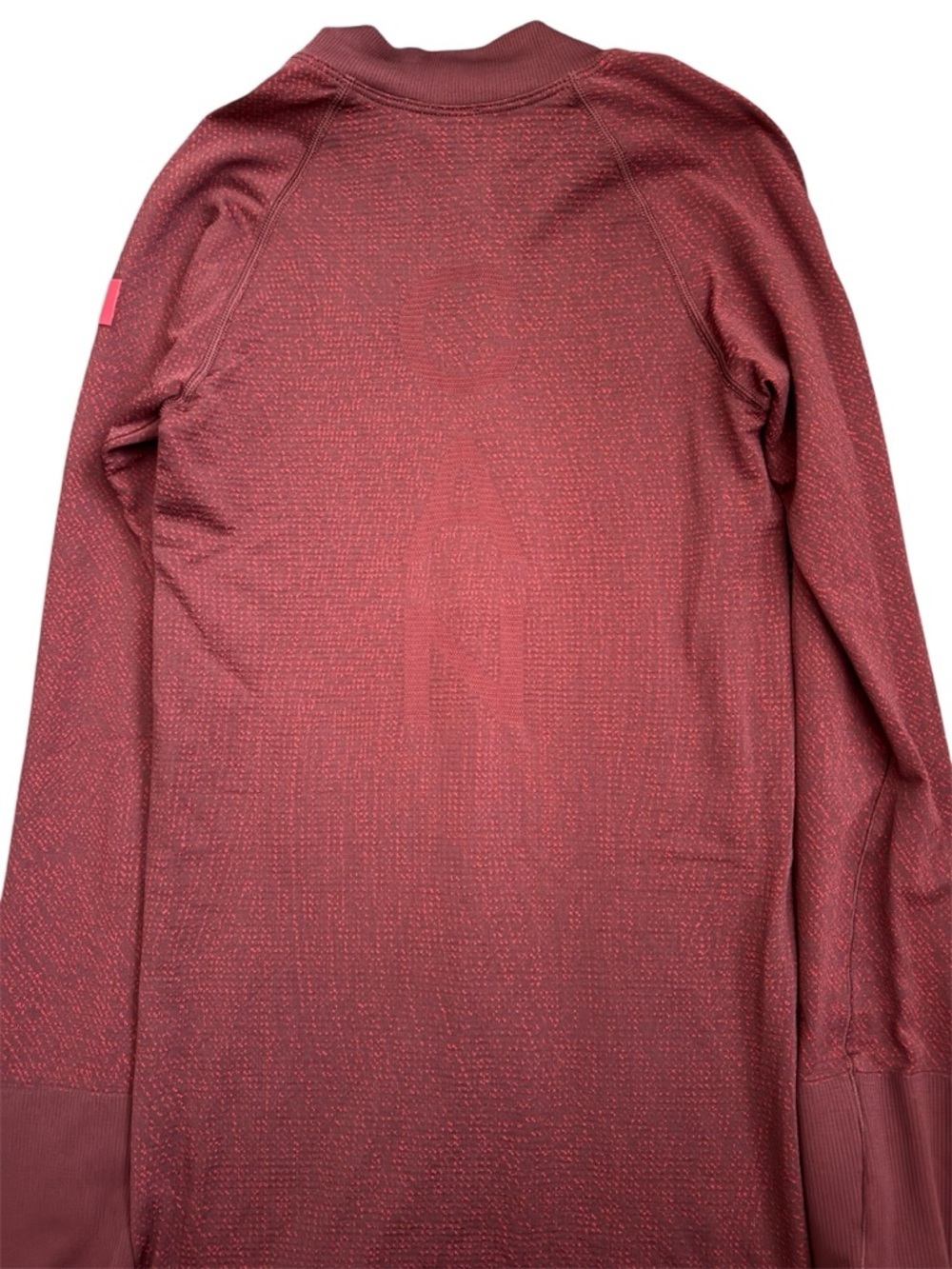 Lululemon Team Canada Swiftly Tech Half Zip 2.0 in Storm Surge Red Merlot - Picture 7 of 9